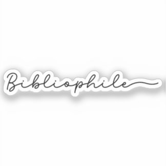 Sticker Bibliophile