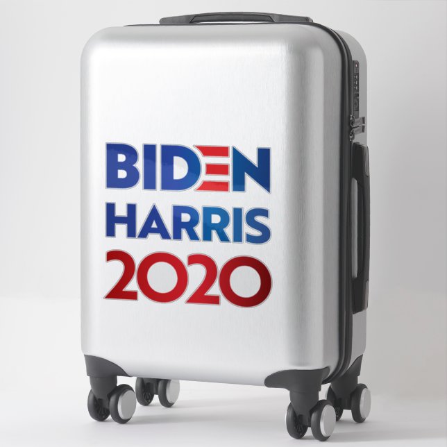 Sticker Biden Harris 2020, le pare-chocs anti-rasisme anti (Sur valise)