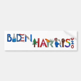 Sticker Biden Harris Bumper