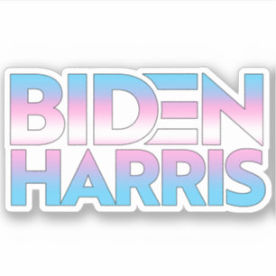 Sticker Biden Harris Fierté Trans