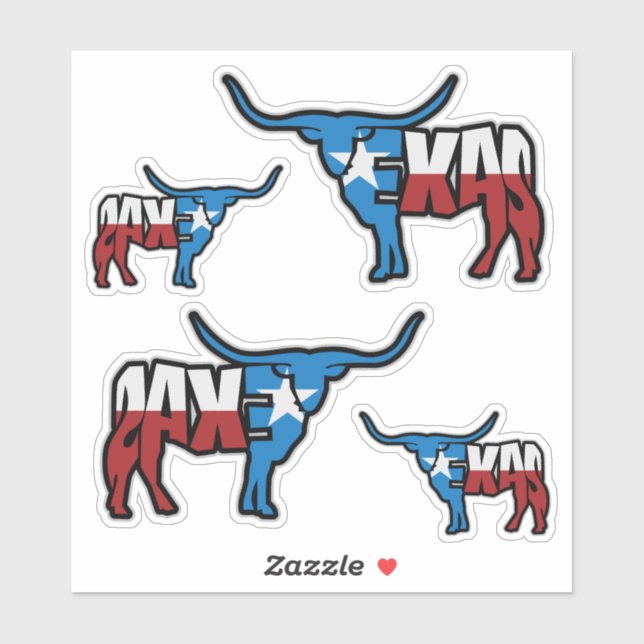 Sticker Bienvenue au Texas (Feuille)