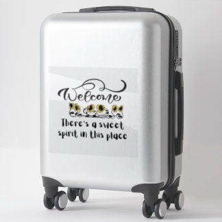 Sticker Bienvenue Sunflower