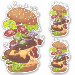 Sticker Big Burger