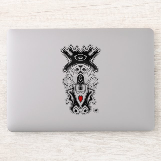 Sticker Big casquette dog v1 (Ordinateur)