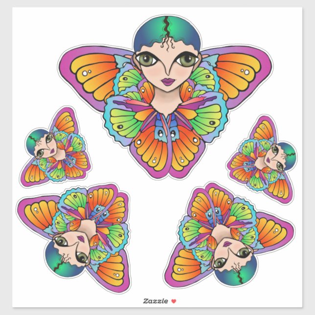 Sticker Big Eyes (Feuille)