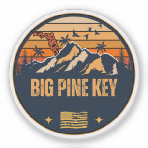 Sticker Big Pine Key, Floride