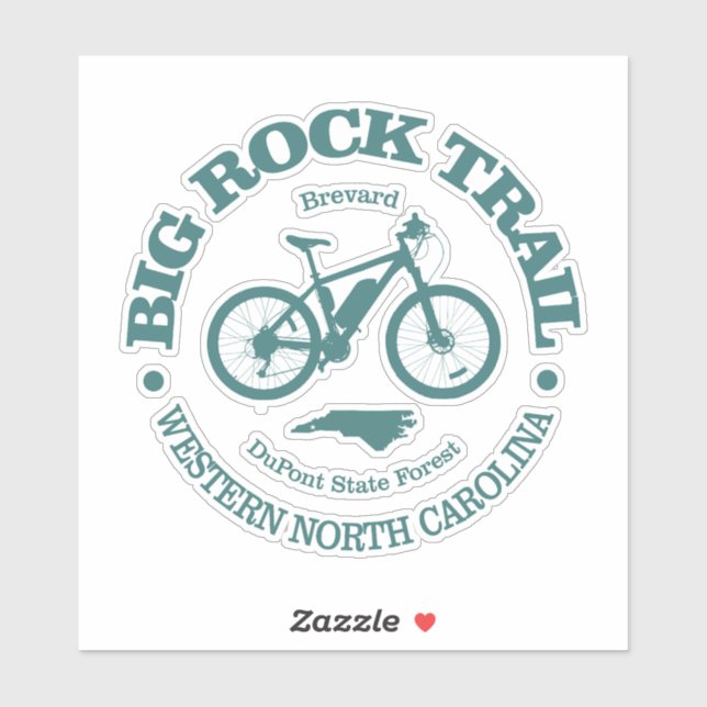 Sticker Big Rock Trail (MTB) (Feuille)