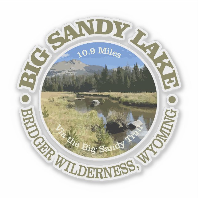 Sticker Big Sandy Lake (OBP) (Devant)