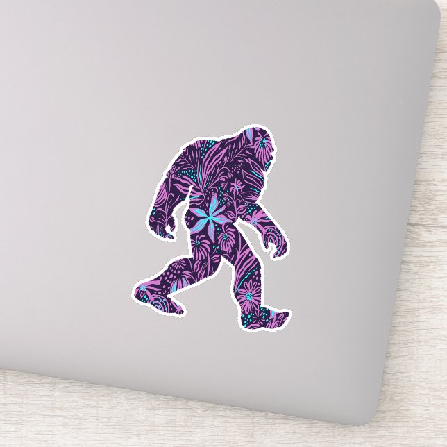 STICKER BIGFOOT FLORAL (Détail)