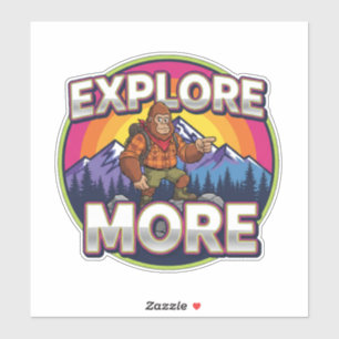 Sticker Bigfoot Randonnée-Explorer Plus