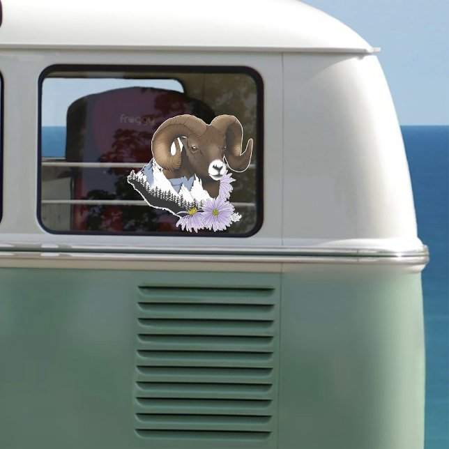 Sticker Bighorn Sheep (Créateur téléchargé)