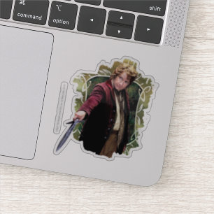 Sticker BILBO BAGGINS™ avec épée