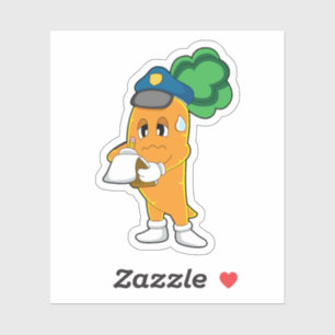 Sticker Billet de stationnement pour le gardien de la circ