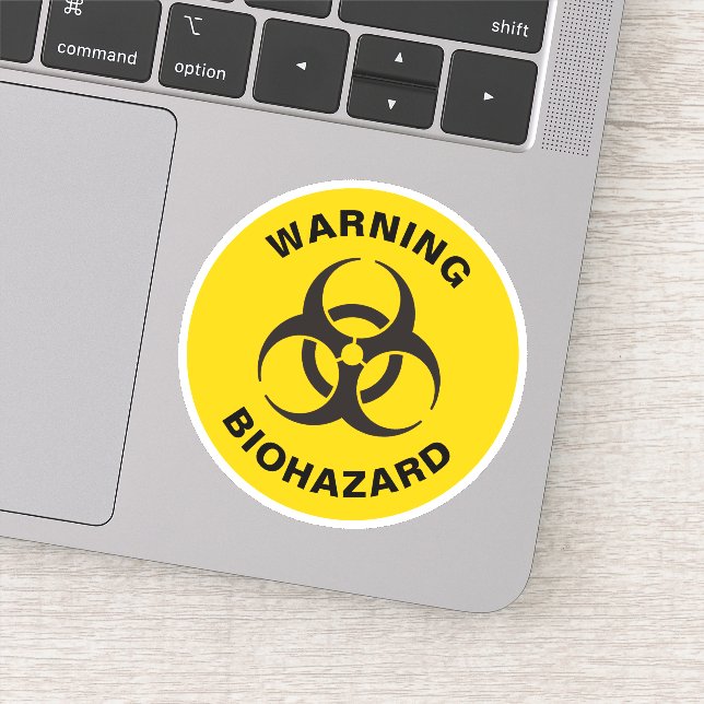 Sticker Biohazard icon (Détail)
