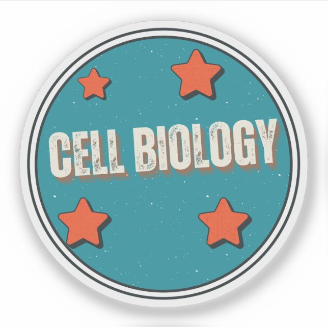 Sticker Biologie cellulaire (Devant)