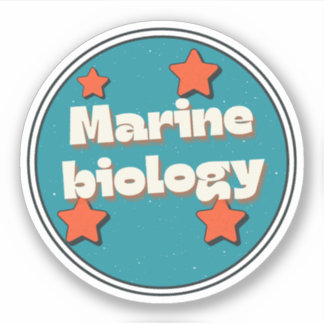 Sticker Biologie marine