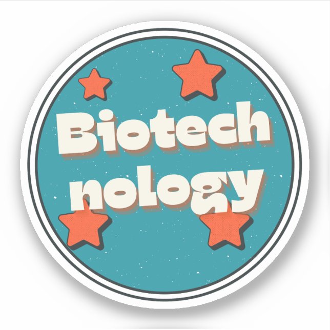 Sticker Biotechnologie (Devant)