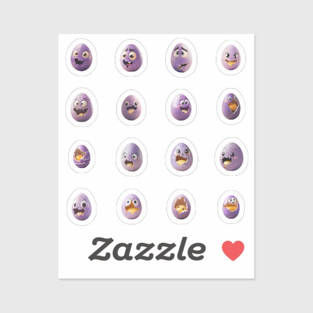 Sticker Biscuits de Chibi (Feuille)