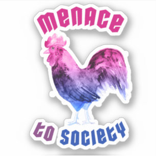 Sticker Bisexuel Menace