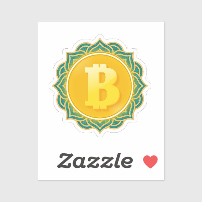 STICKER BITCOIN (Feuille)