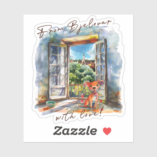 Sticker Bjelovar (Feuille)