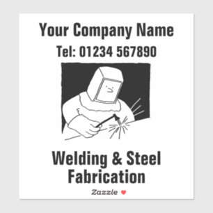 Sticker Blacksmith ou Welder Business