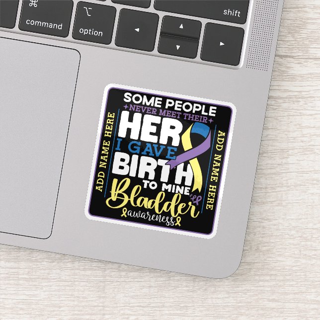 Sticker Bladder warrior Some People Never Meet Their Hero (Détail)