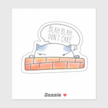 Blah Blah ne se soucie pas de Kitty