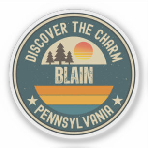 Sticker Blain, Pennsylvanie