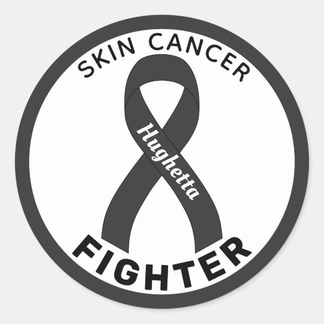 Sticker blanc rond pour Lutte contre le cancer de  (Devant)