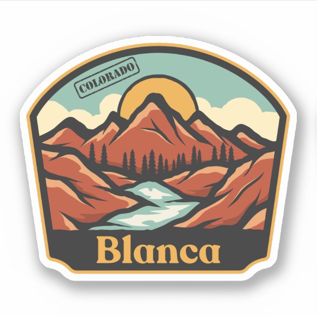 Sticker Blanca, Colorado (Devant)