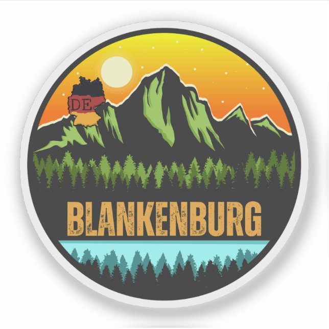 Sticker Blankenburg, Allemagne (Devant)