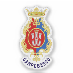Sticker Blason de Campobasso, Italie