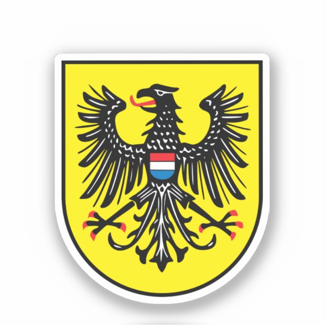 Sticker Blason de Heilbronn, Allemagne (Recto)