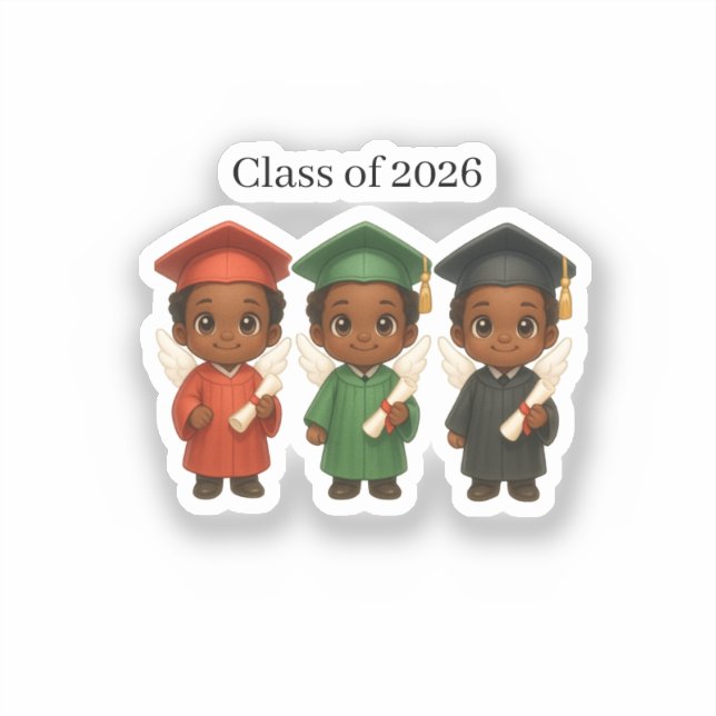 Sticker Blessed & Graduating 2026  (Recto)
