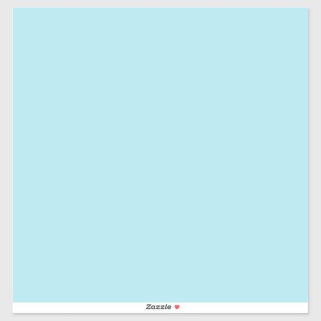 Sticker Bleu Blizzard (couleur unie)   (Feuille)