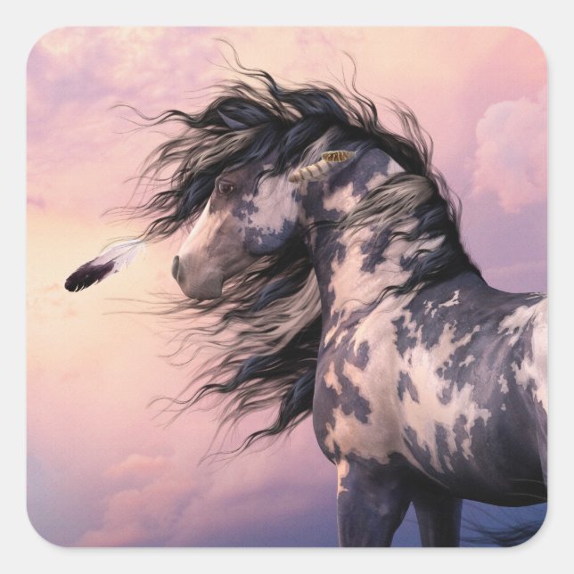 Sticker bleu Cherokee (Devant)