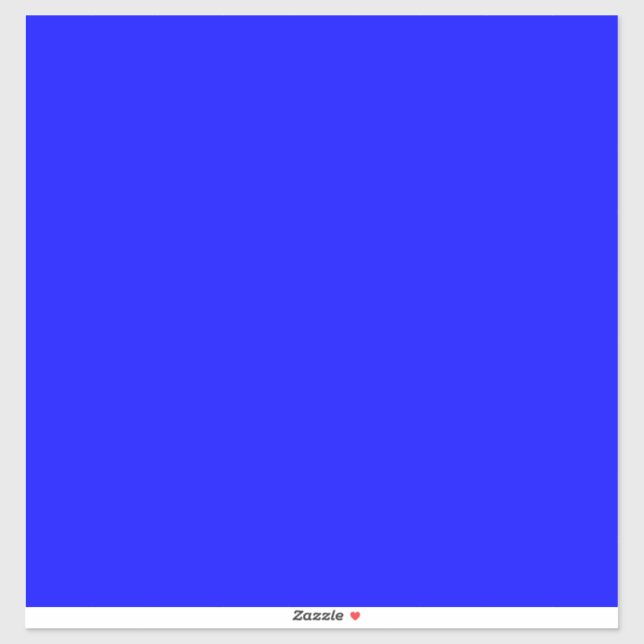 Sticker Bleu (couleur solide) (Feuille)