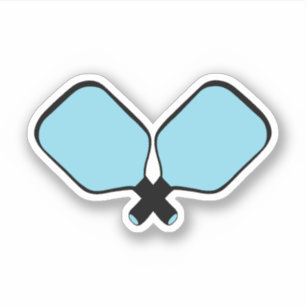 Sticker Bleu Pickleball Paddles