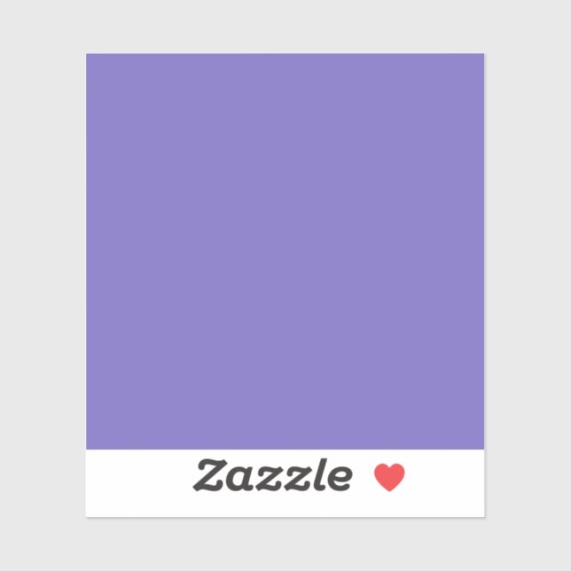 Sticker Bleu-violet (Crayola) (couleur solide) (Feuille)