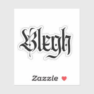 Sticker blonde, métal, heavy metal, punk, musique metal