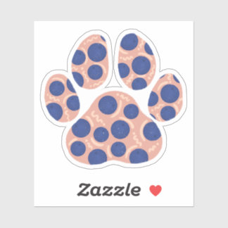 Sticker Blueberry Paw