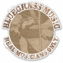 Bluegrass Musique Musiciens réels seulement Joueur