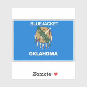 Sticker Bluejacket Oklahoma