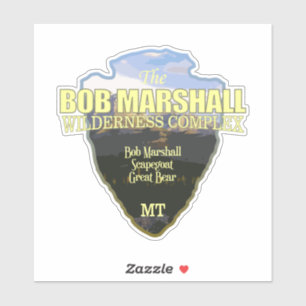 Sticker Bob Marshall Wilderness Complex (flèche)