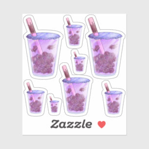 Sticker Boba Cats