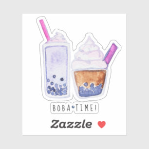 Sticker BOBA Time Bubble Tea