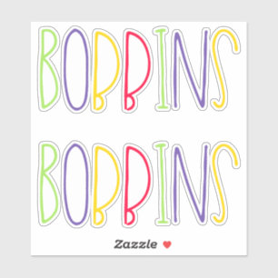 Sticker Bobbins, Manchester, Argot anglais du nord