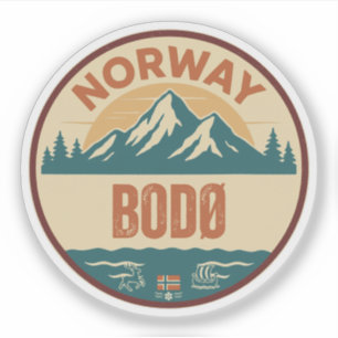 Sticker Bodø, Norvège Norvège