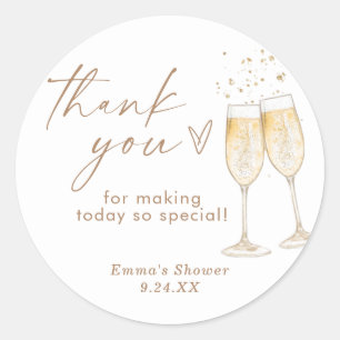 Sticker Boho Merci Favor